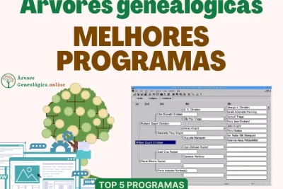 melhores programas para criar árvores genealógicas